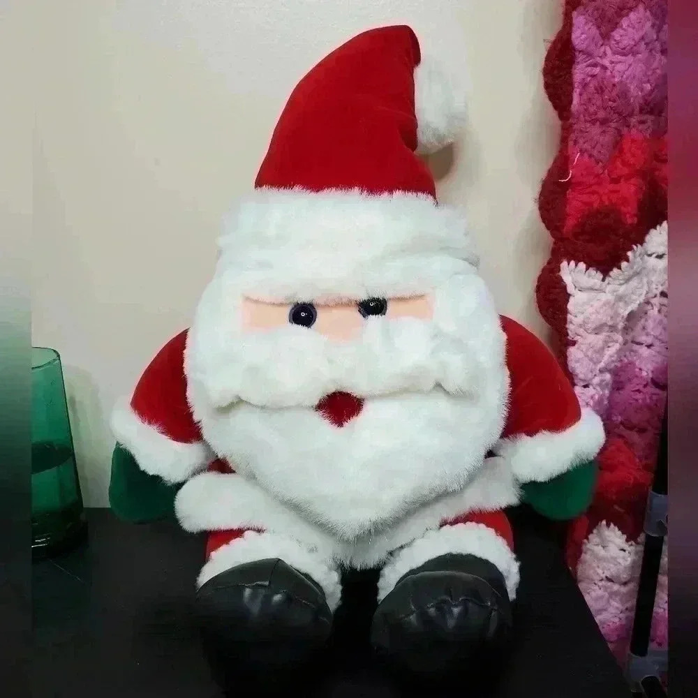 Fordlet Santa Claus Plush Sits About 17" Tall 1995 Stuffed Animal Toy NWT